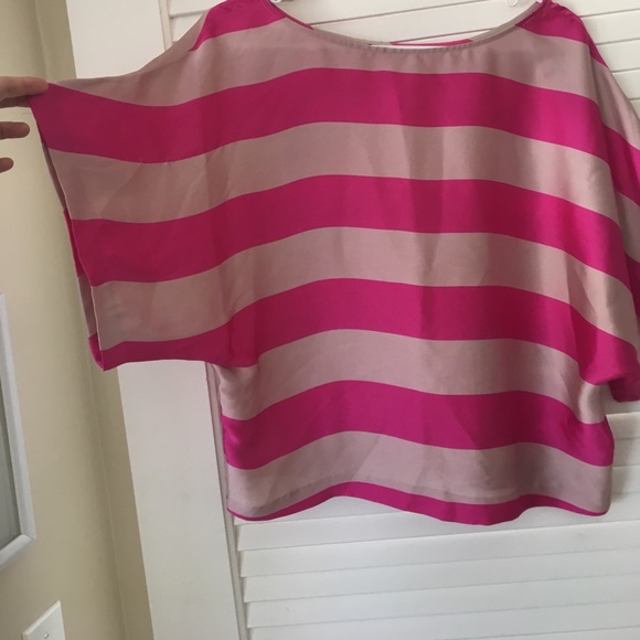 Silky pink stripped too - Picture 2 of 2